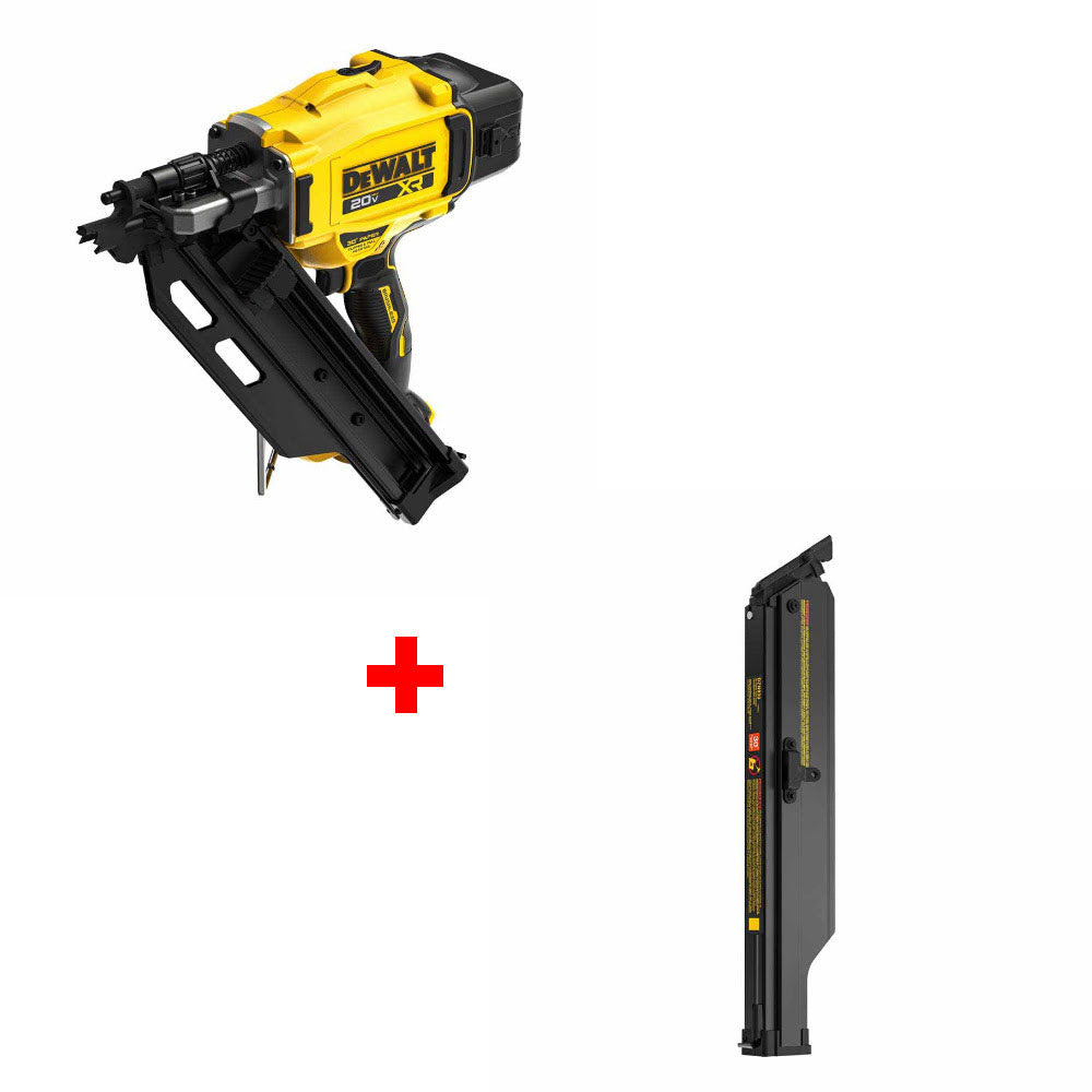 DeWalt DCN930B 20V MAX XR 30° Nailer (Tool Only) W/ FREE DZN930 30° Magazine