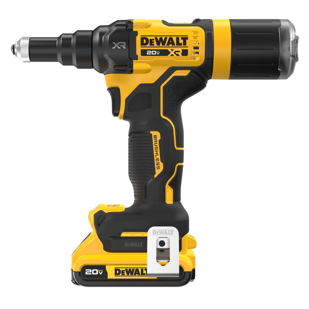 DeWalt DCF403D1 20V MAX XR Brushless Cordless 3/16" Rivet Tool Kit - 4