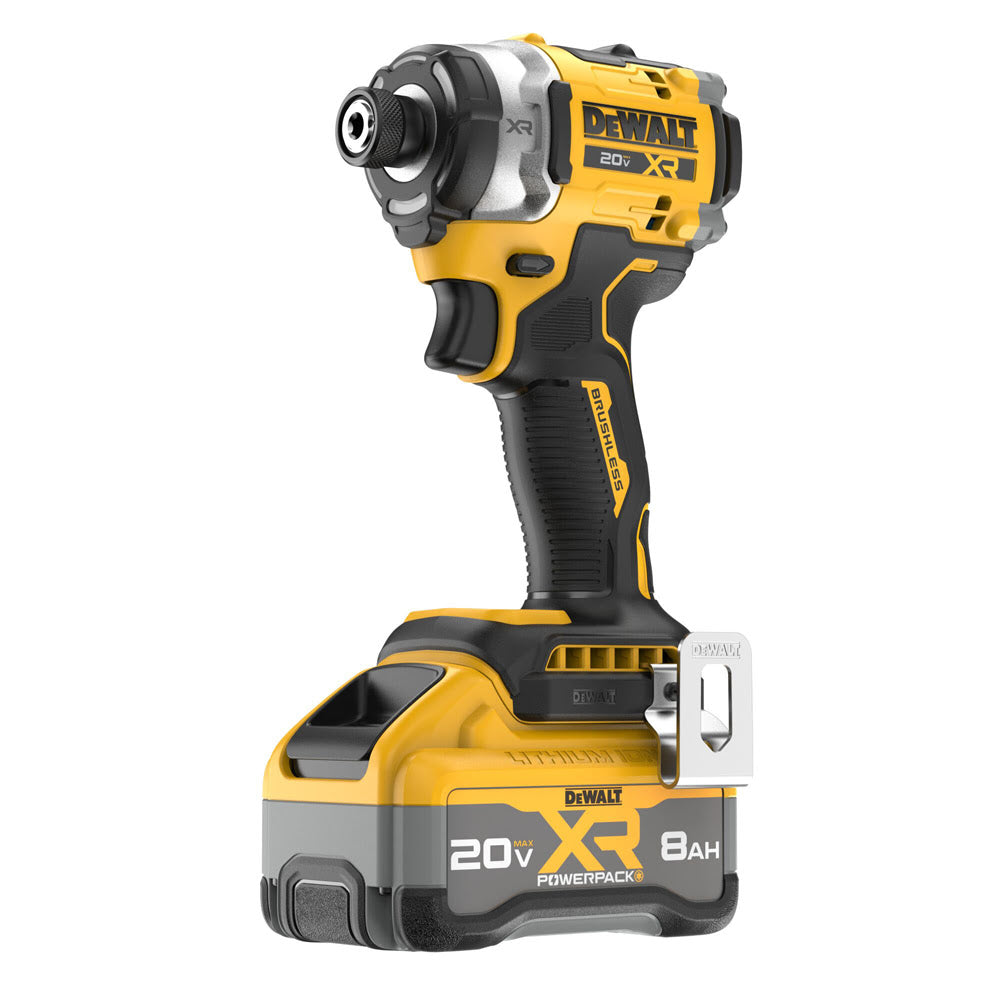 DeWalt DCF860WW1 20V MAX XR 3-Speed 1/4" High Torque Impact Driver Kit - 7