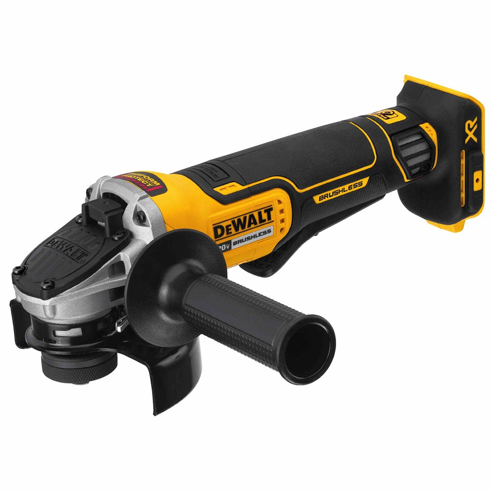 DeWalt DCG413B 4.5" 20V MAX XR Small Angle Grinder with Paddle Switch and Kickback Brake