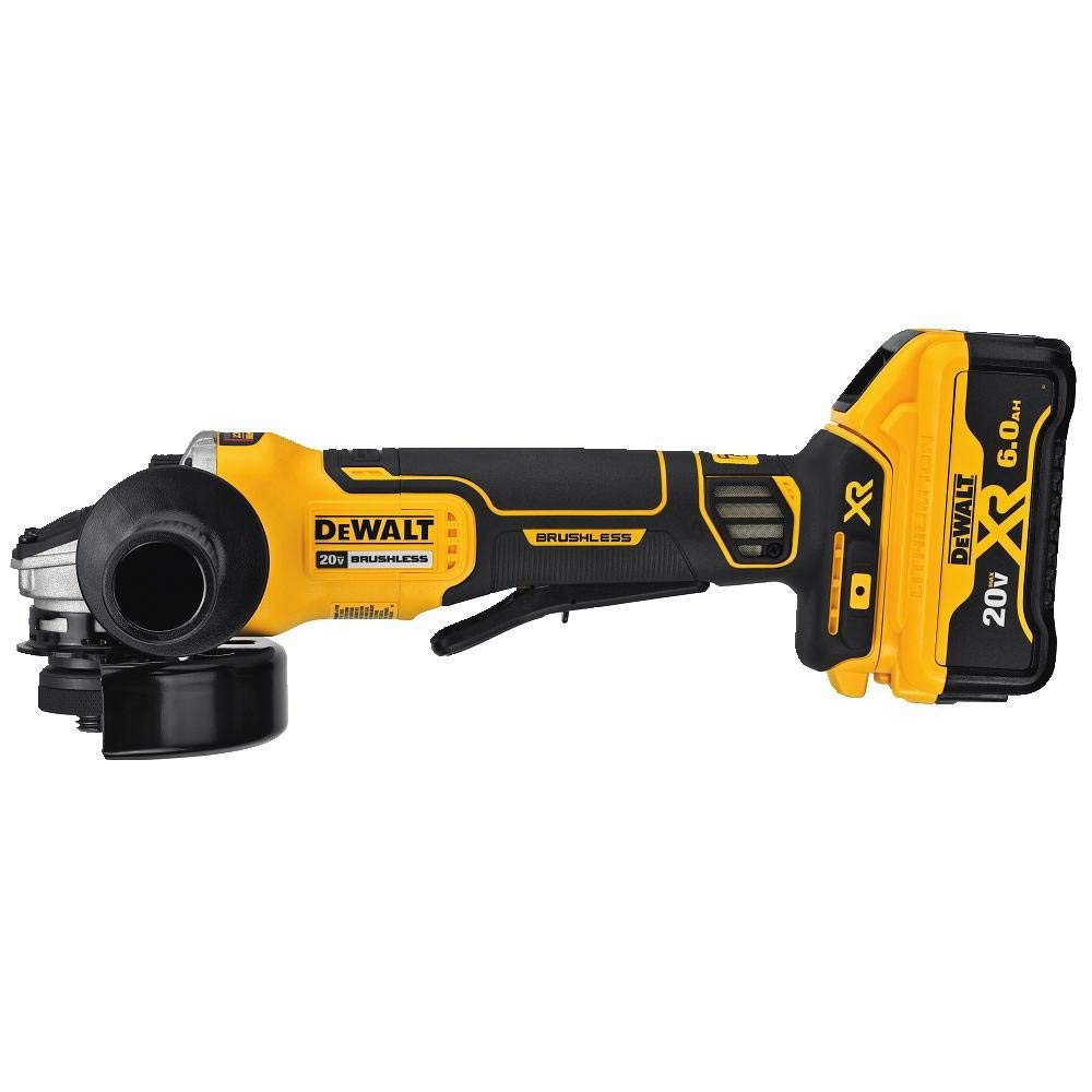 DeWalt DCG413R2 4.5" 20V Paddle Switch S Angle Grinder Kit w/ Kickback Brake - 2