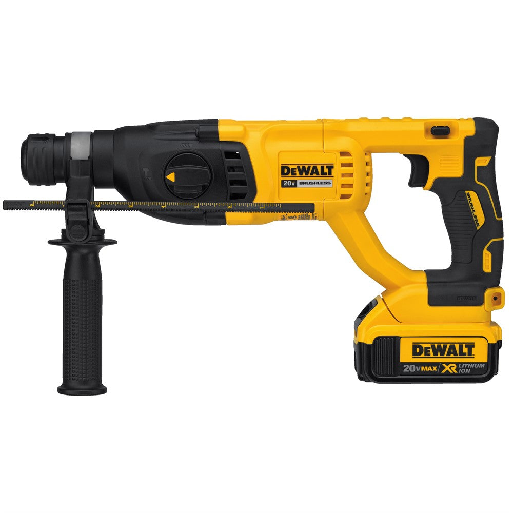 DeWalt DCH133M2 20V MAX XR Brushless 1" D-Handle Rotary Hammer - 2